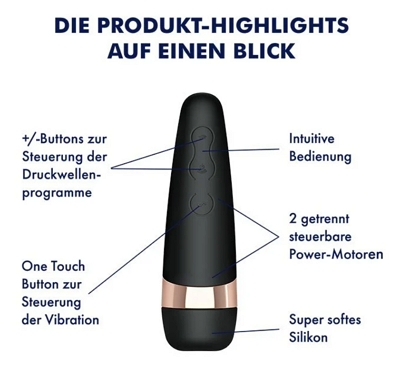 Funktionen bietet der Vibrator